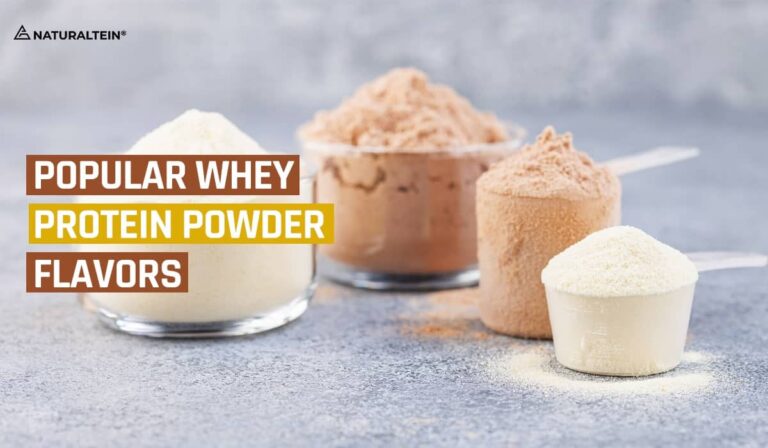 Popular Whey Protein Powder Flavors