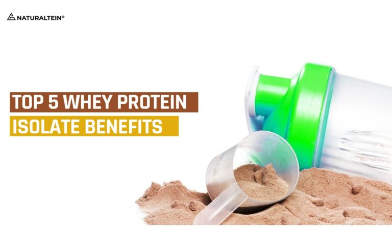 Top 5 Whey Protein Isolate Benefits