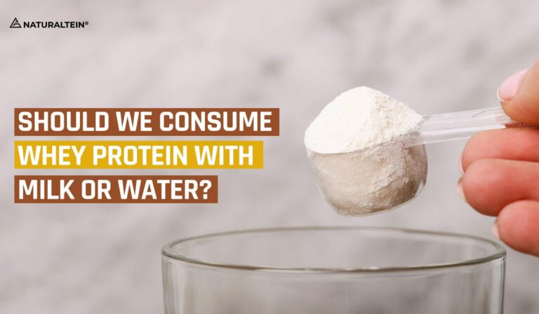 Should We Consume Whey Protein with Milk or Water?