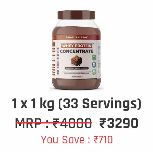 100% Natural Whey Protein Concentrate