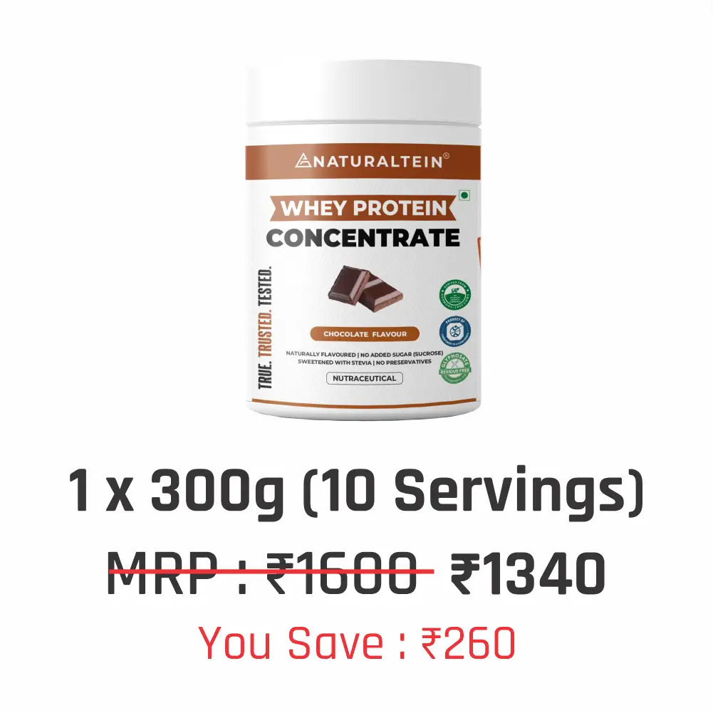 100% Natural Whey Protein Concentrate