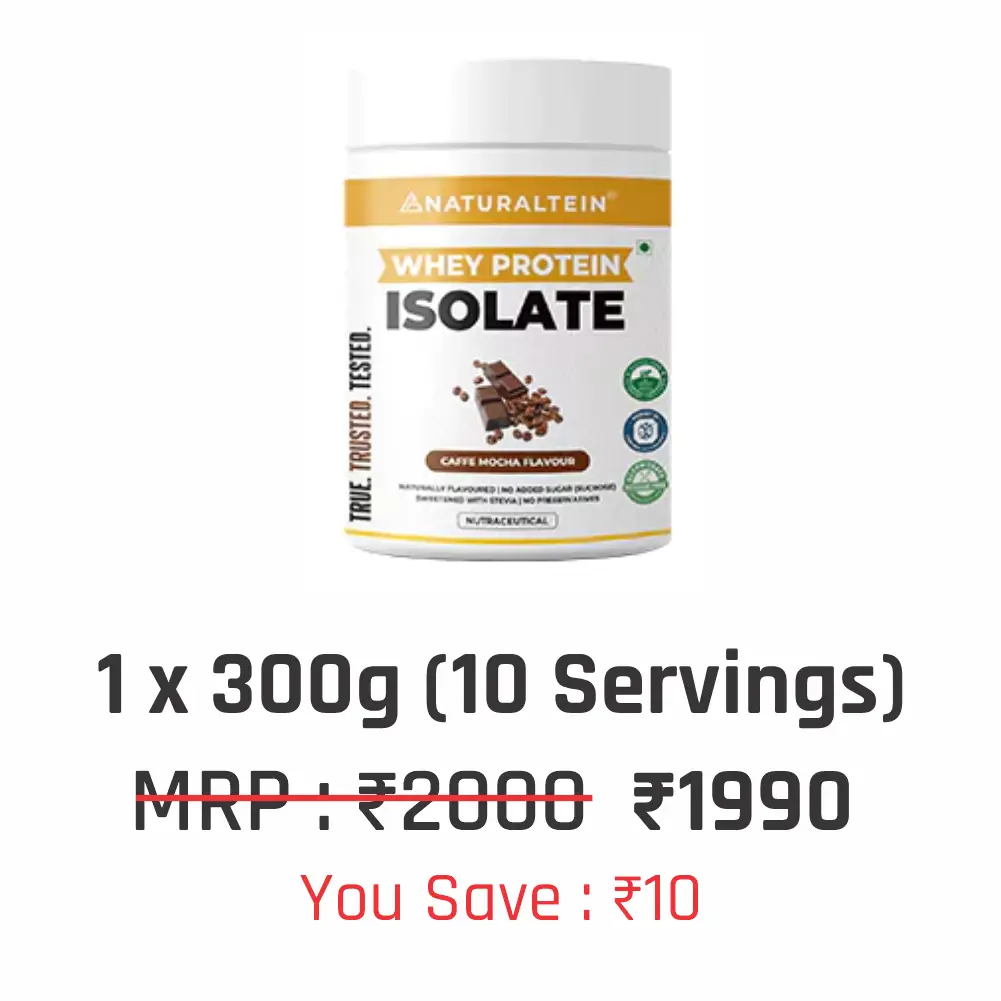 100% Natural Whey Protein Isolate