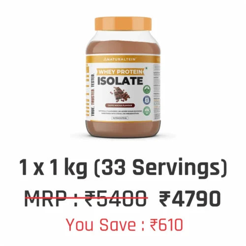 100% Natural Whey Protein Isolate