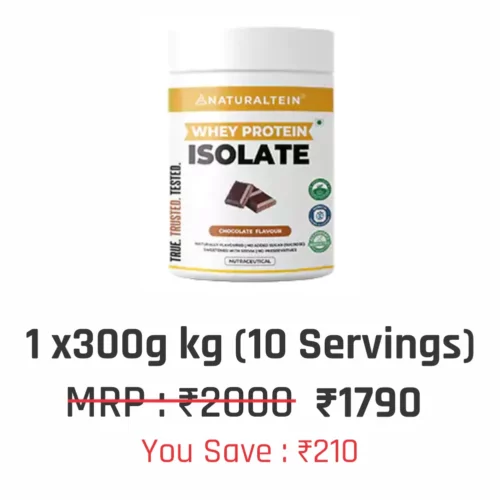 100% Natural Whey Protein Isolate