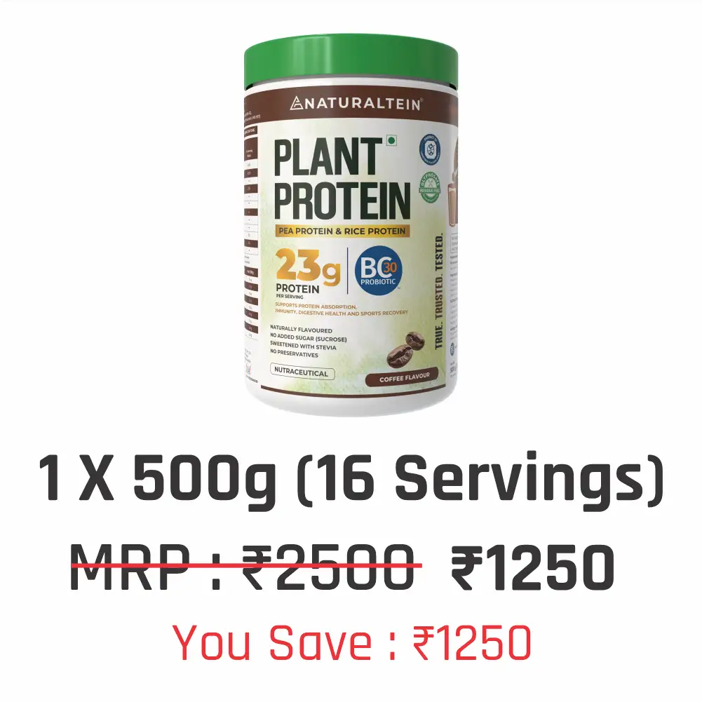 100% Natural Plant Protein