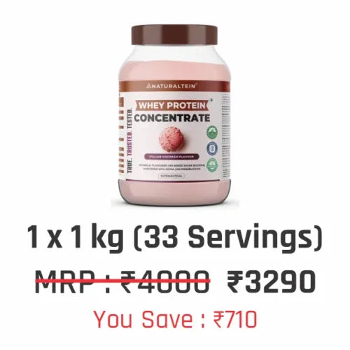 100% Natural Whey Protein Concentrate