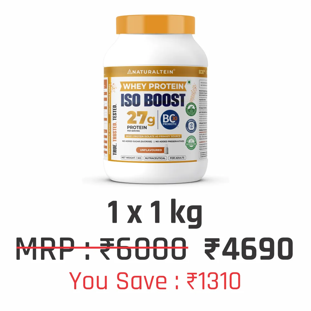 Natural Whey Protein ISO BOOST
