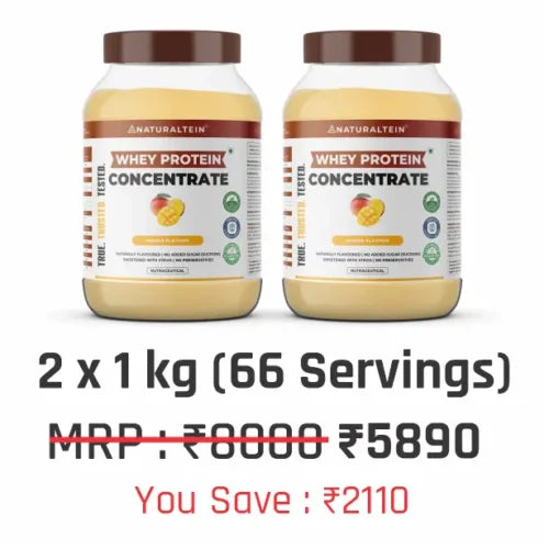 100% Natural Whey Protein Concentrate