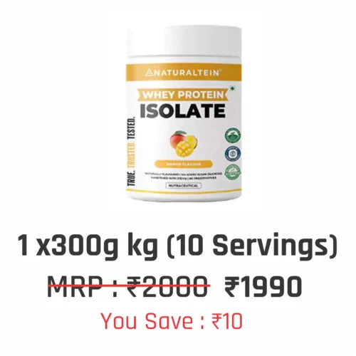 100% Natural Whey Protein Isolate