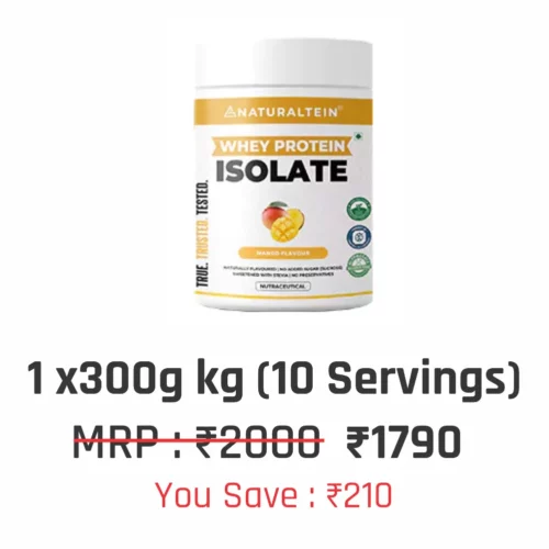 100% Natural Whey Protein Isolate
