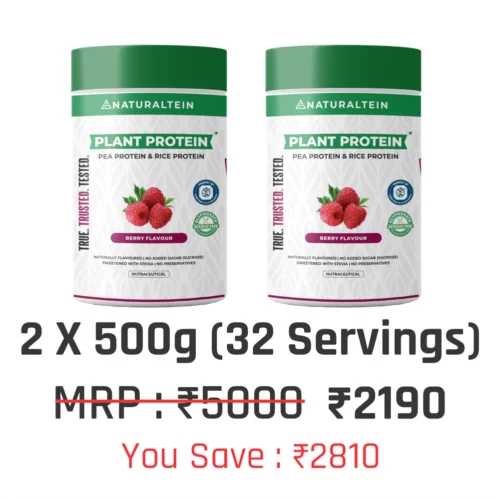 100% Natural Plant Protein