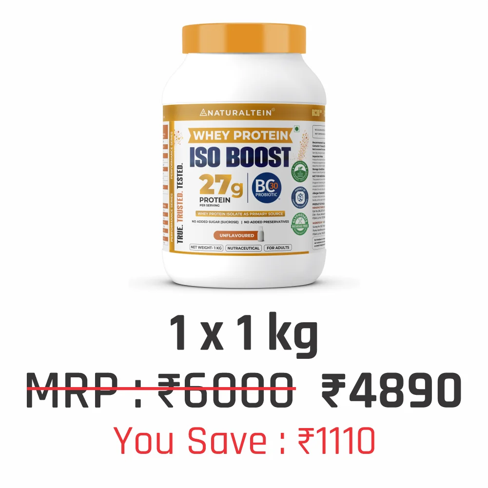 Natural Whey Protein ISO BOOST