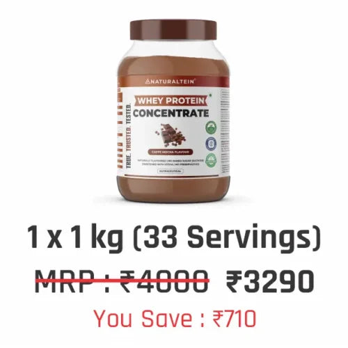 100% Natural Whey Protein Concentrate