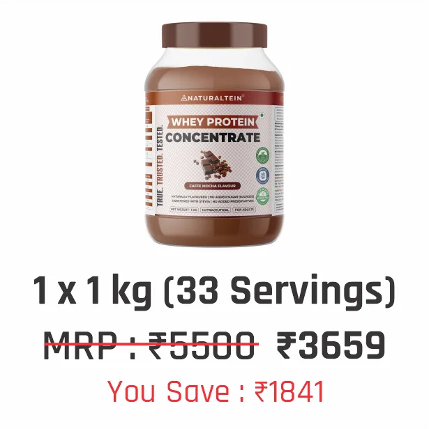 100% Natural Whey Protein Concentrate