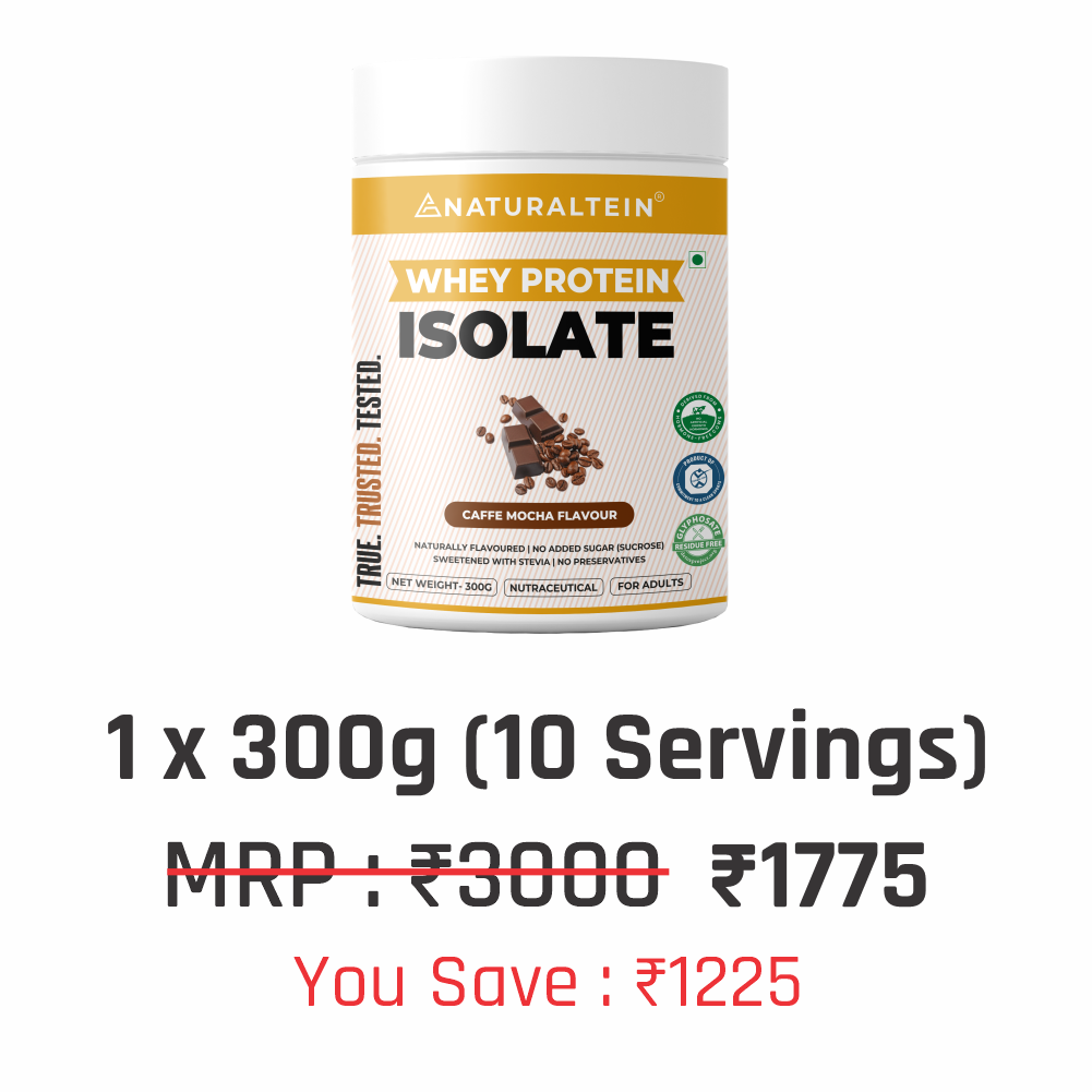 100% Natural Whey Protein Isolate