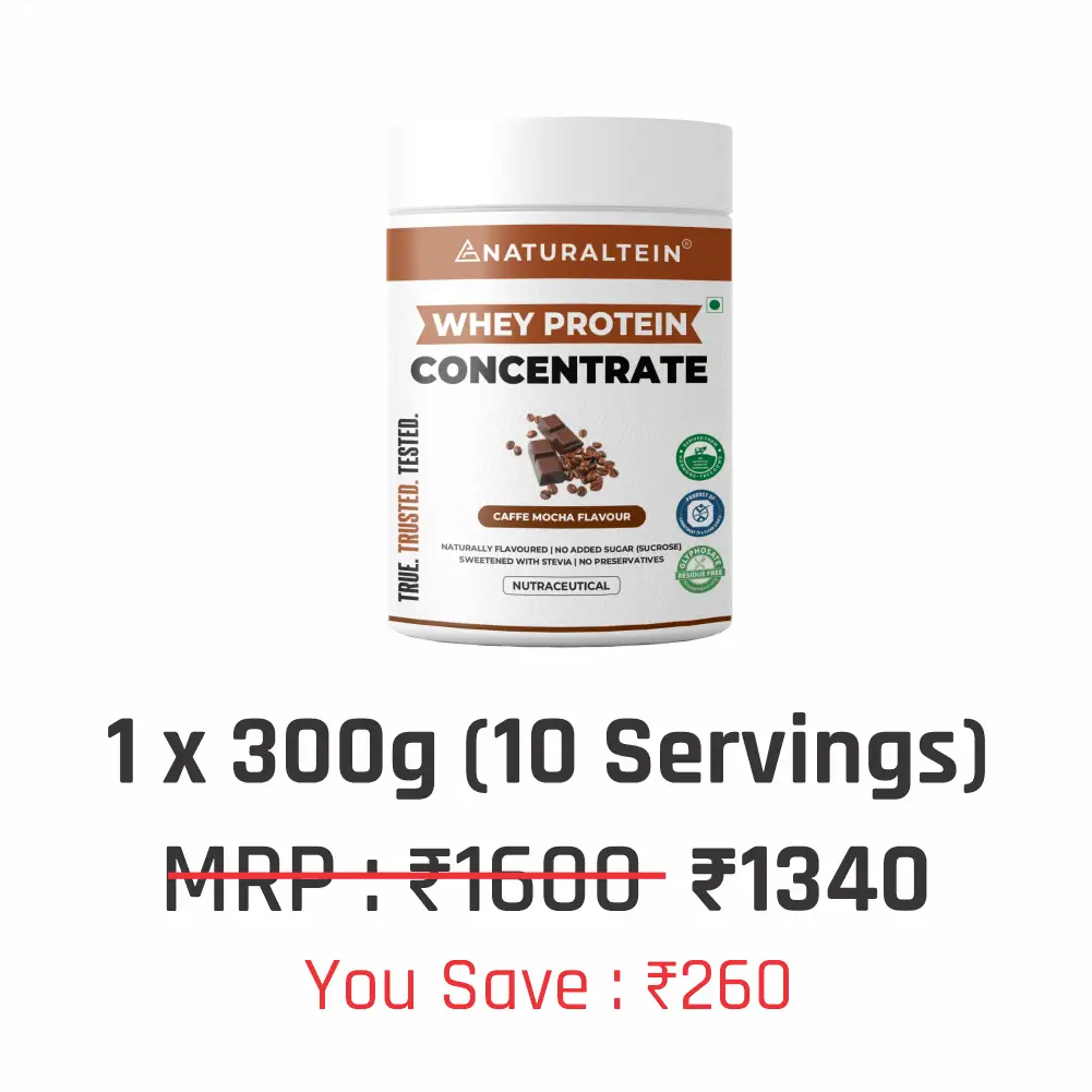 100% Natural Whey Protein Concentrate