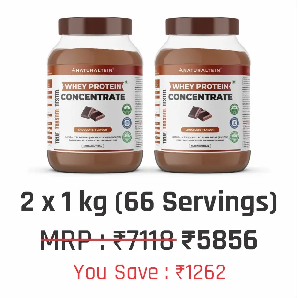 100% Natural Whey Protein Concentrate