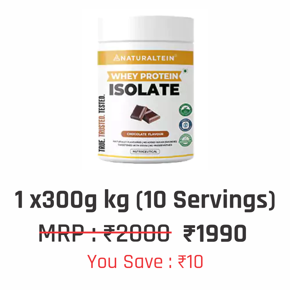 100% Natural Whey Protein Isolate