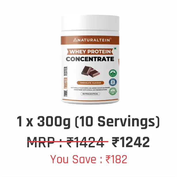 100% Natural Whey Protein Concentrate