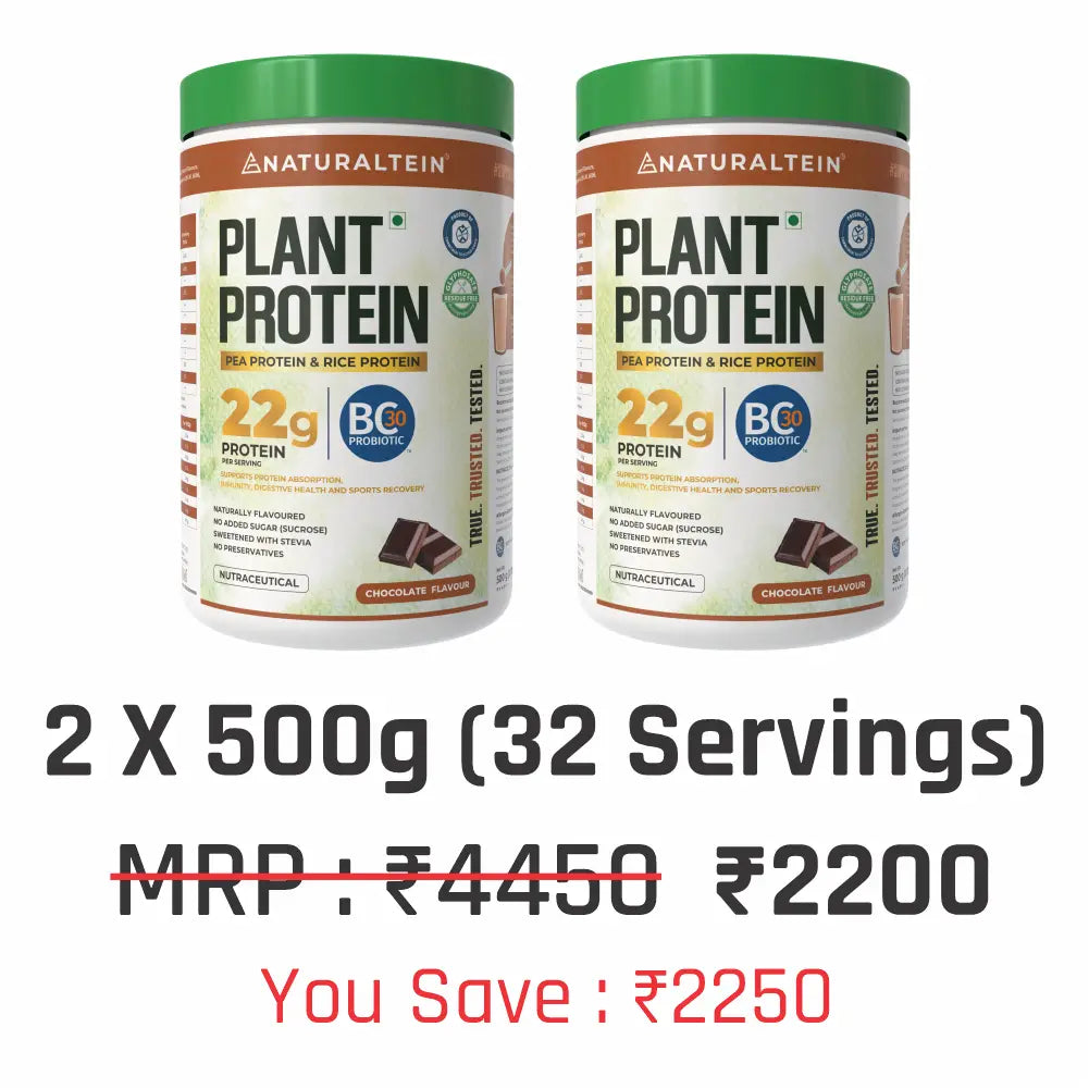 100% Natural Plant Protein
