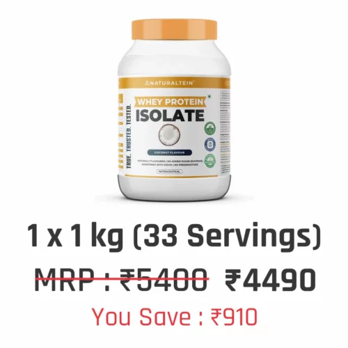 100% Natural Whey Protein Isolate