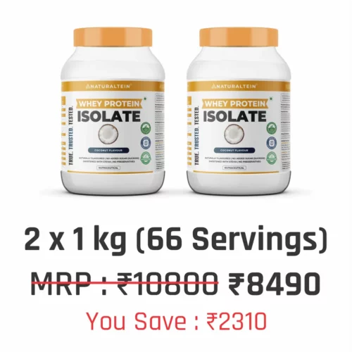 100% Natural Whey Protein Isolate