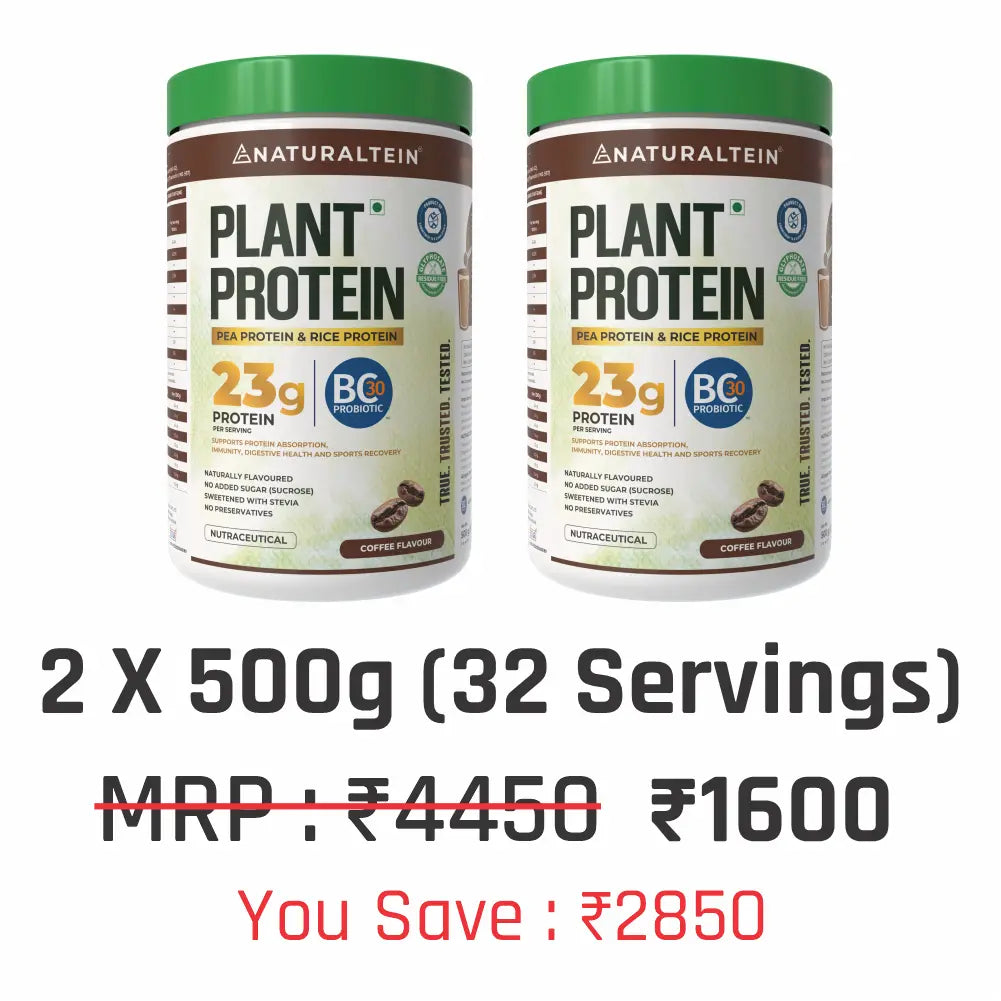 100% Natural Plant Protein