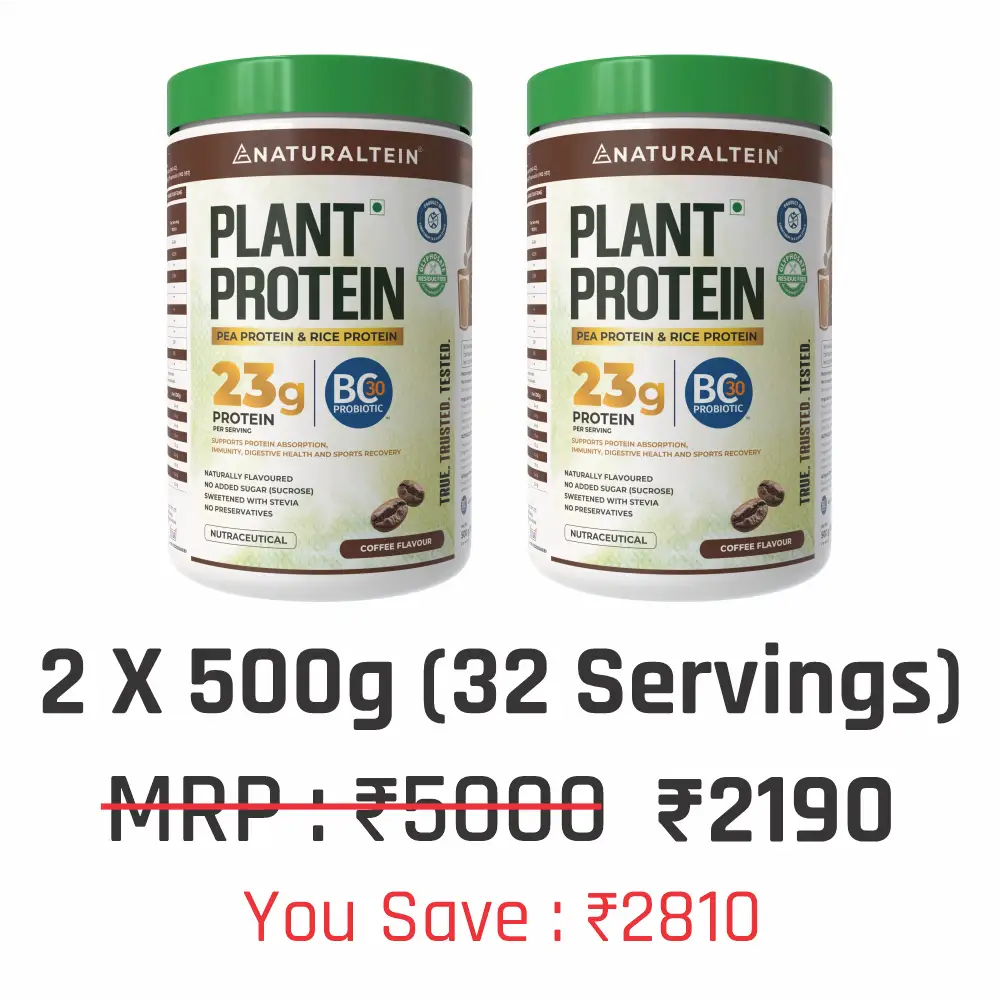 100% Natural Plant Protein
