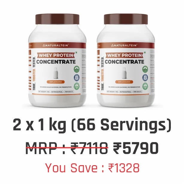 100% Natural Whey Protein Concentrate