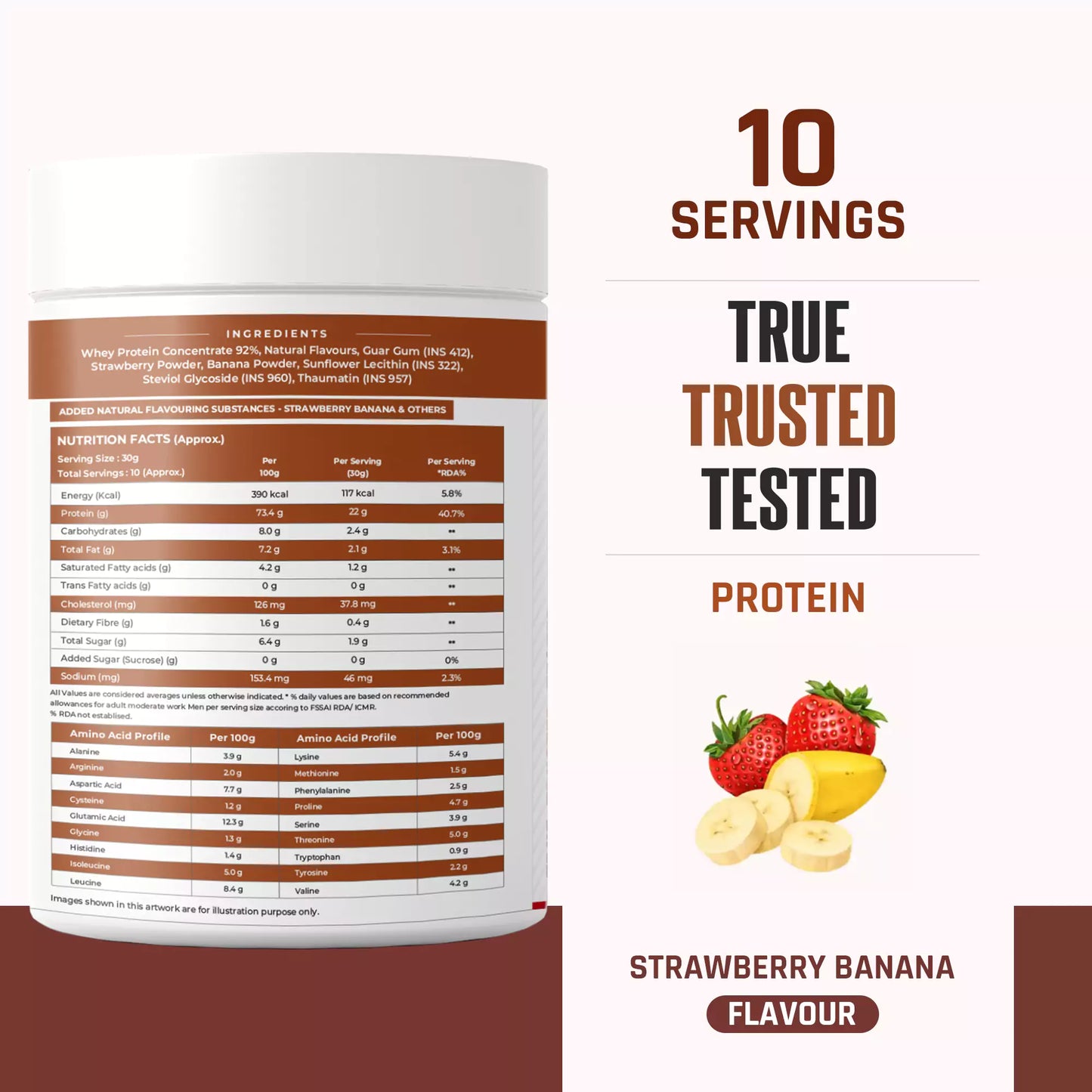 strawberry banana-1 Box (300g)