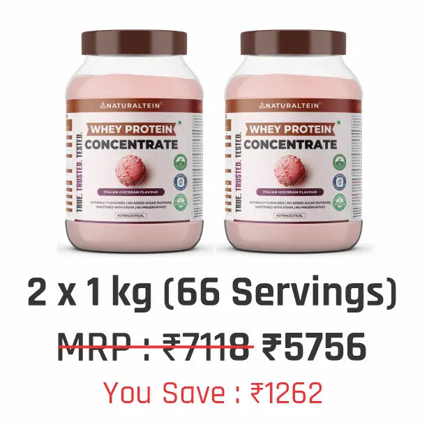 100% Natural Whey Protein Concentrate