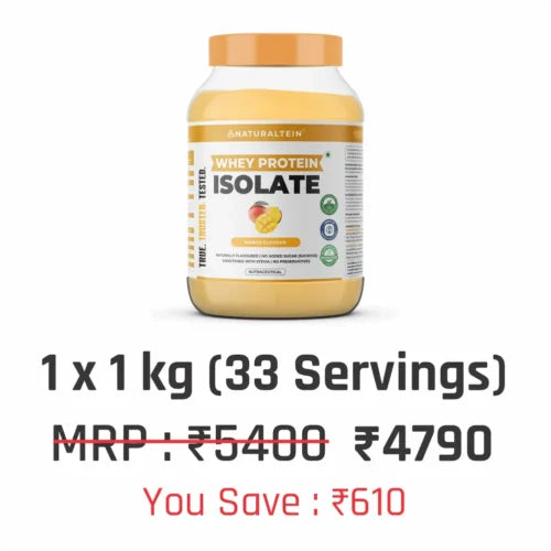 100% Natural Whey Protein Isolate