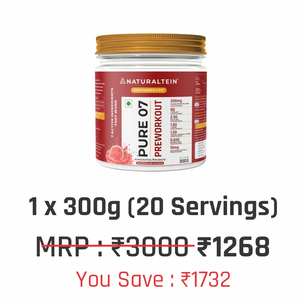 NATURALTEIN Pure 07 Preworkout