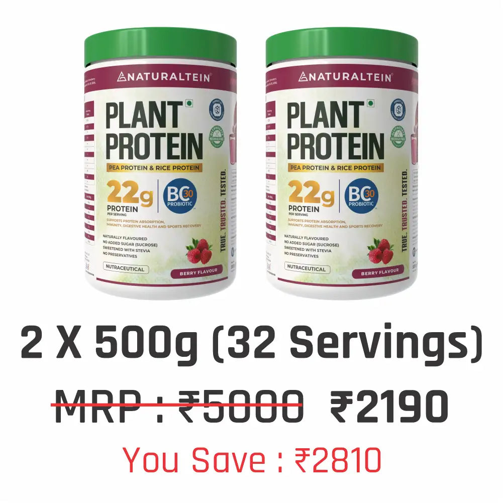 100% Natural Plant Protein