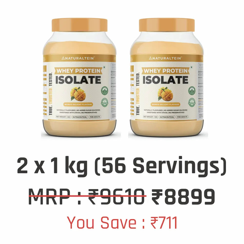100% Natural Whey Protein Isolate