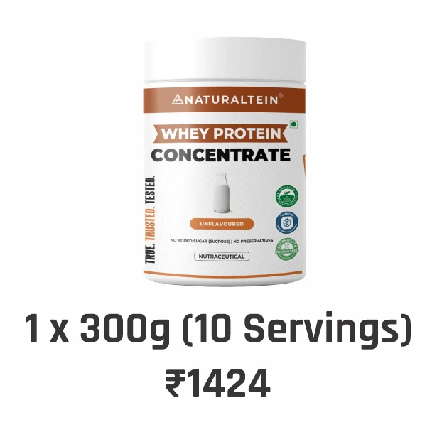 100% Natural Whey Protein Concentrate