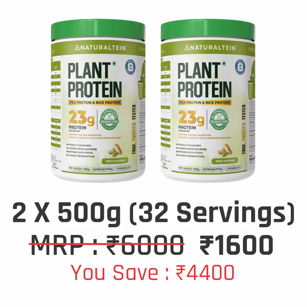 100% Natural Plant Protein