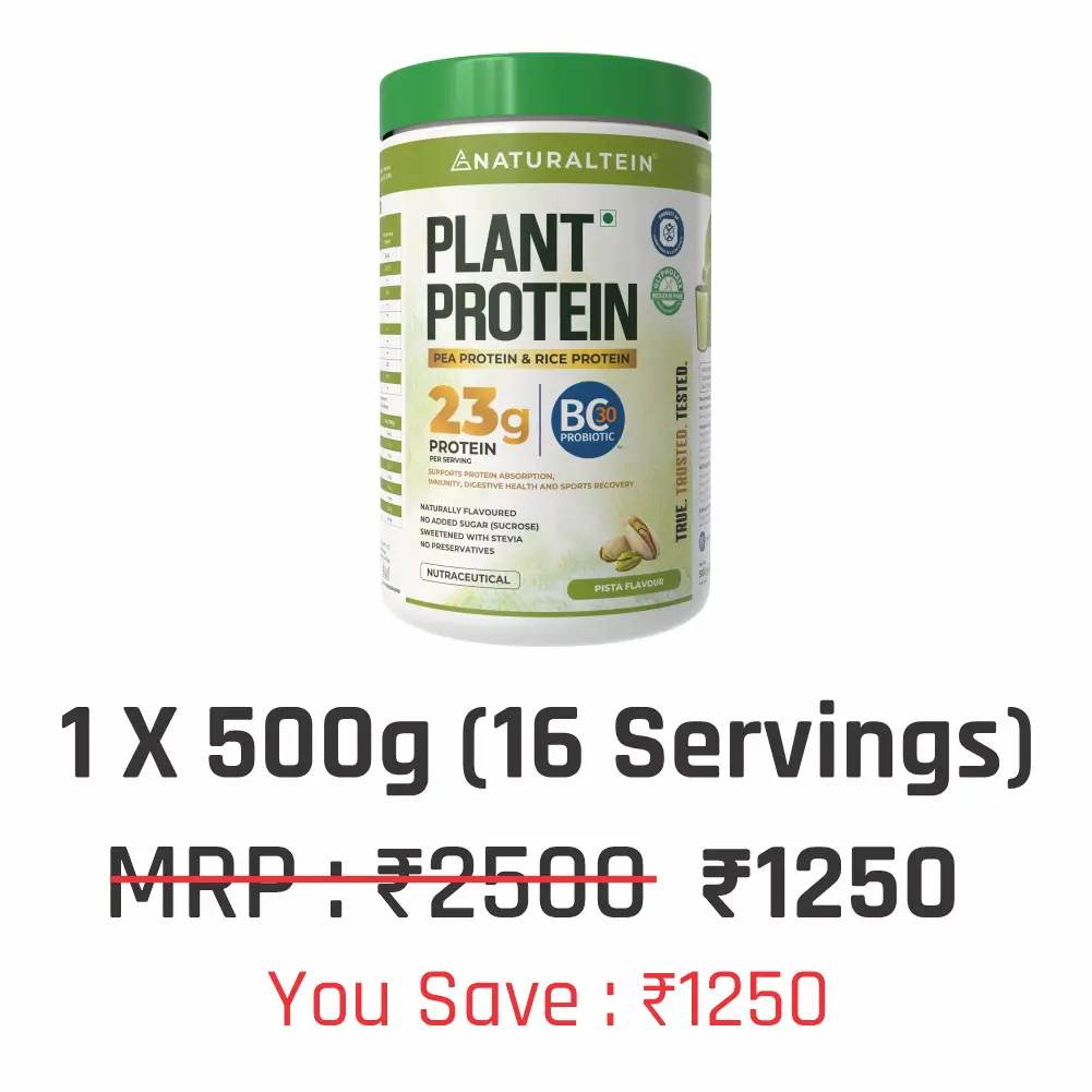 100% Natural Plant Protein