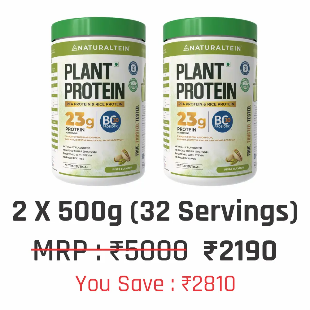 100% Natural Plant Protein