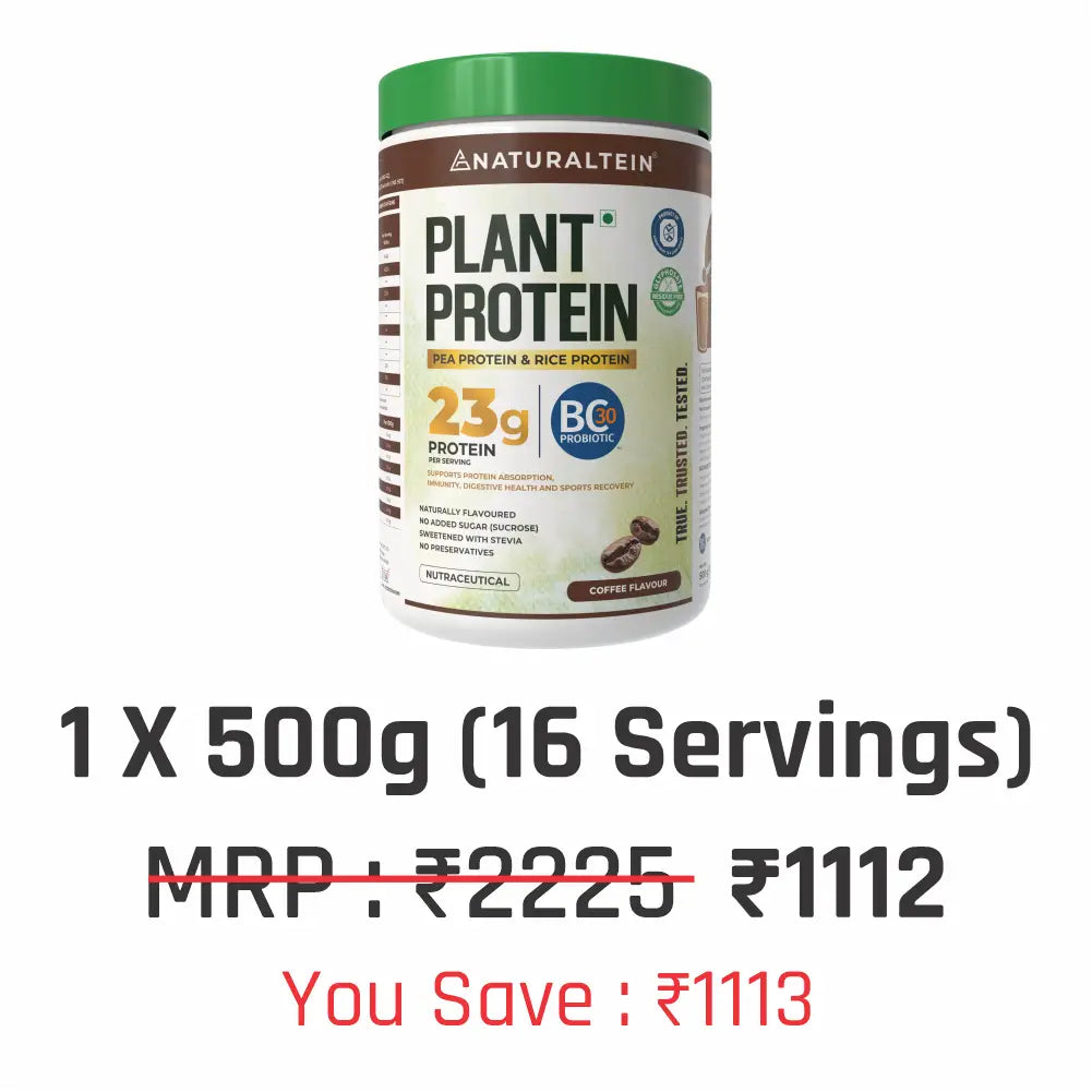 100% Natural Plant Protein