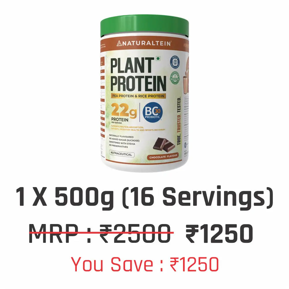 100% Natural Plant Protein