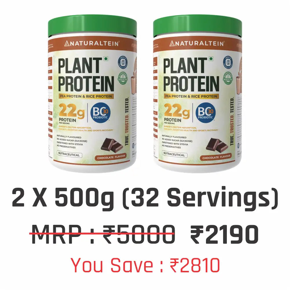 100% Natural Plant Protein