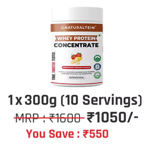 100% Natural Whey Protein Concentrate