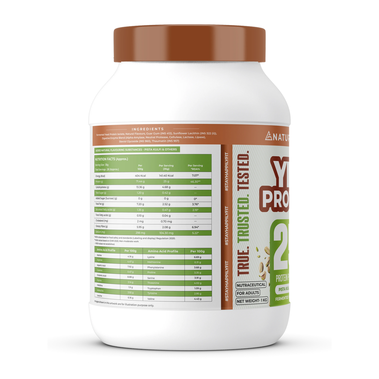 100% Natural Yes Protein