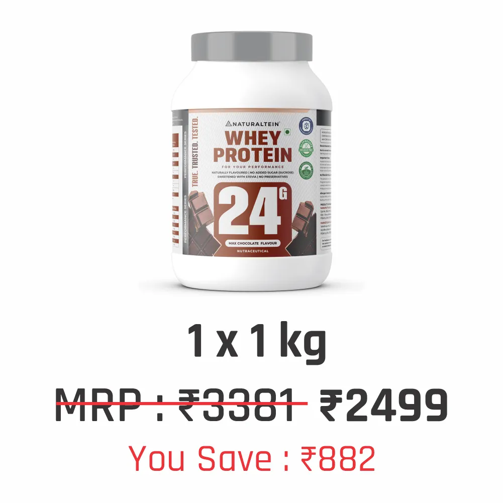 100% Natural Whey Protein Max