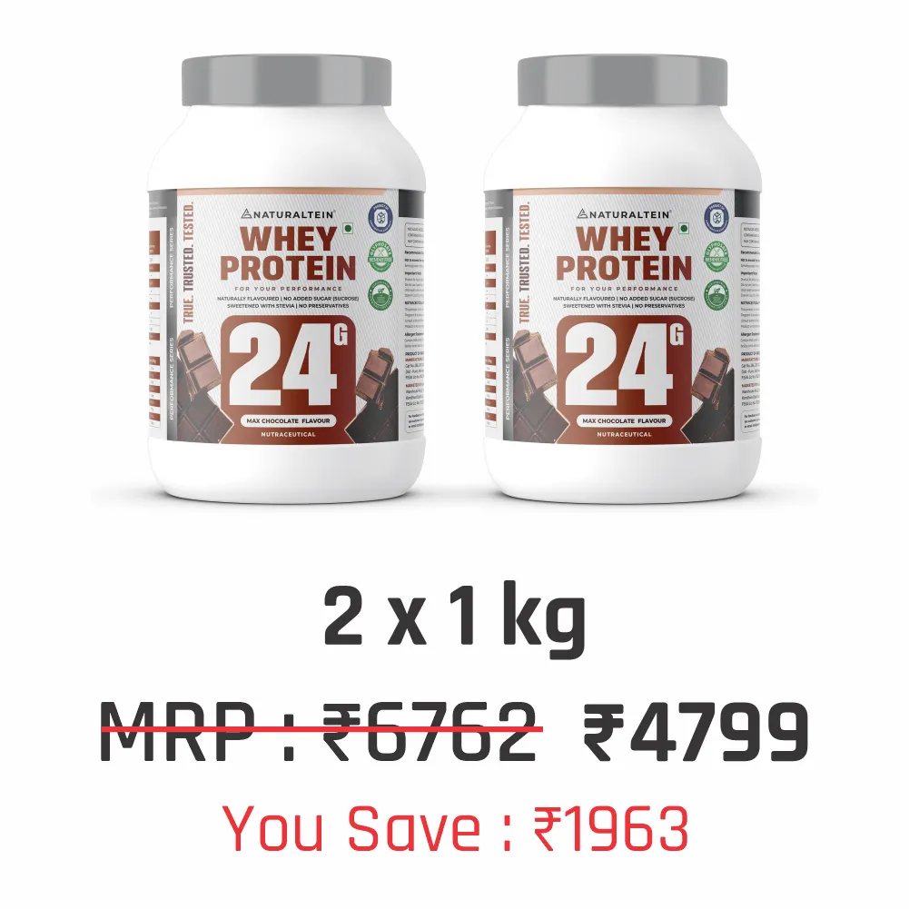 100% Natural Whey Protein Max