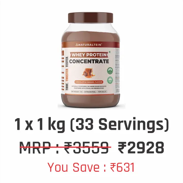 100% Natural Whey Protein Concentrate