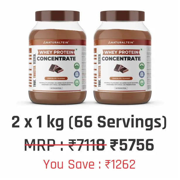 100% Natural Whey Protein Concentrate