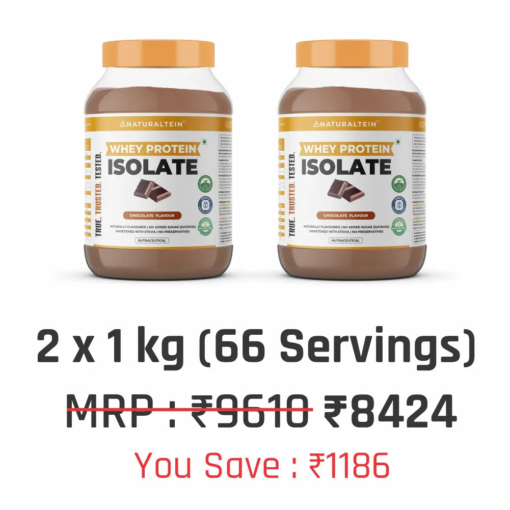 100% Natural Whey Protein Isolate