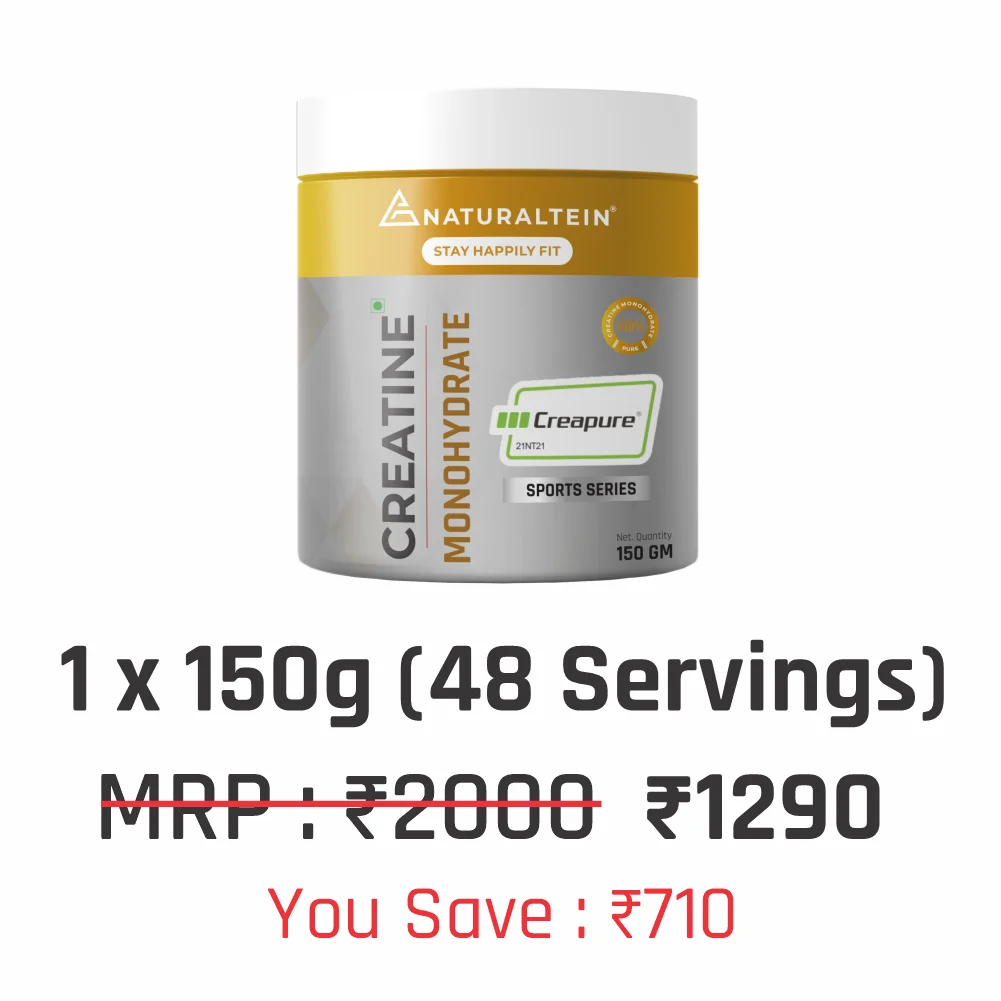 100% Pure Creapure Creatine Monohydrate